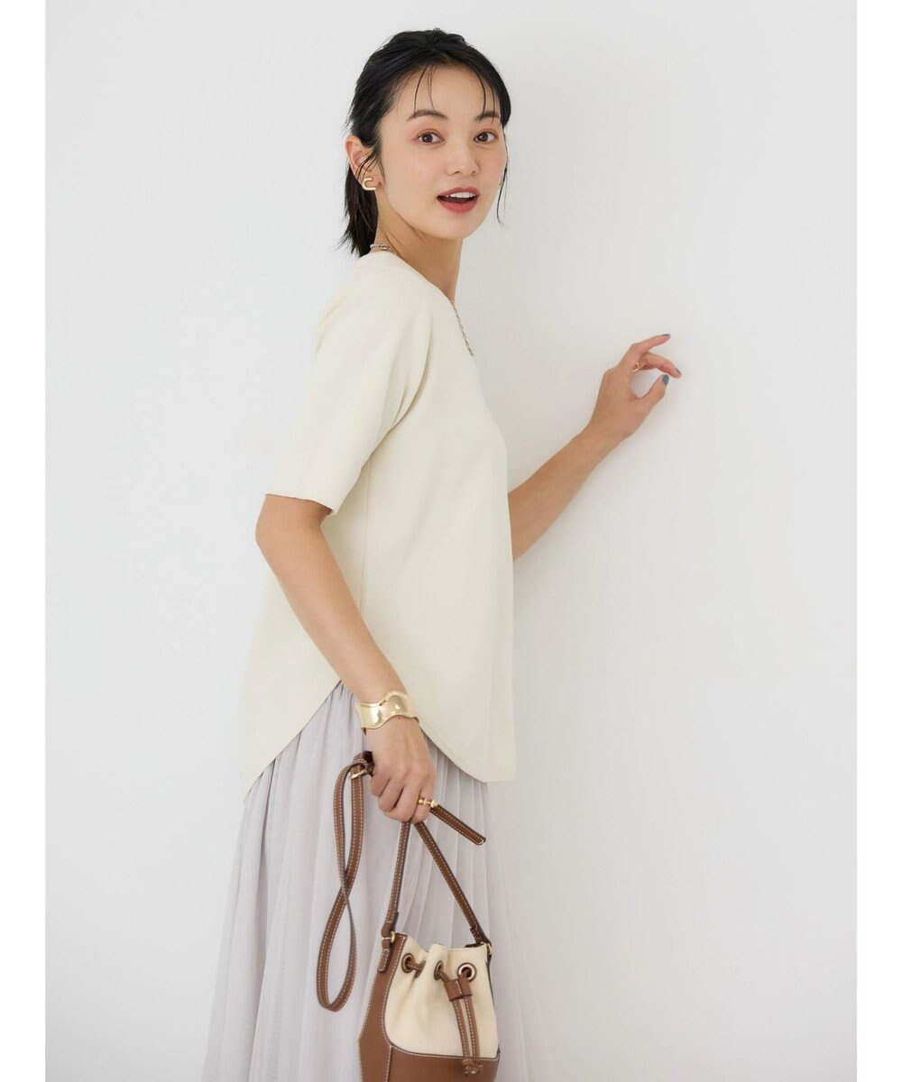 AMERICAN HOLIC ５分袖ニットプルオーバー 