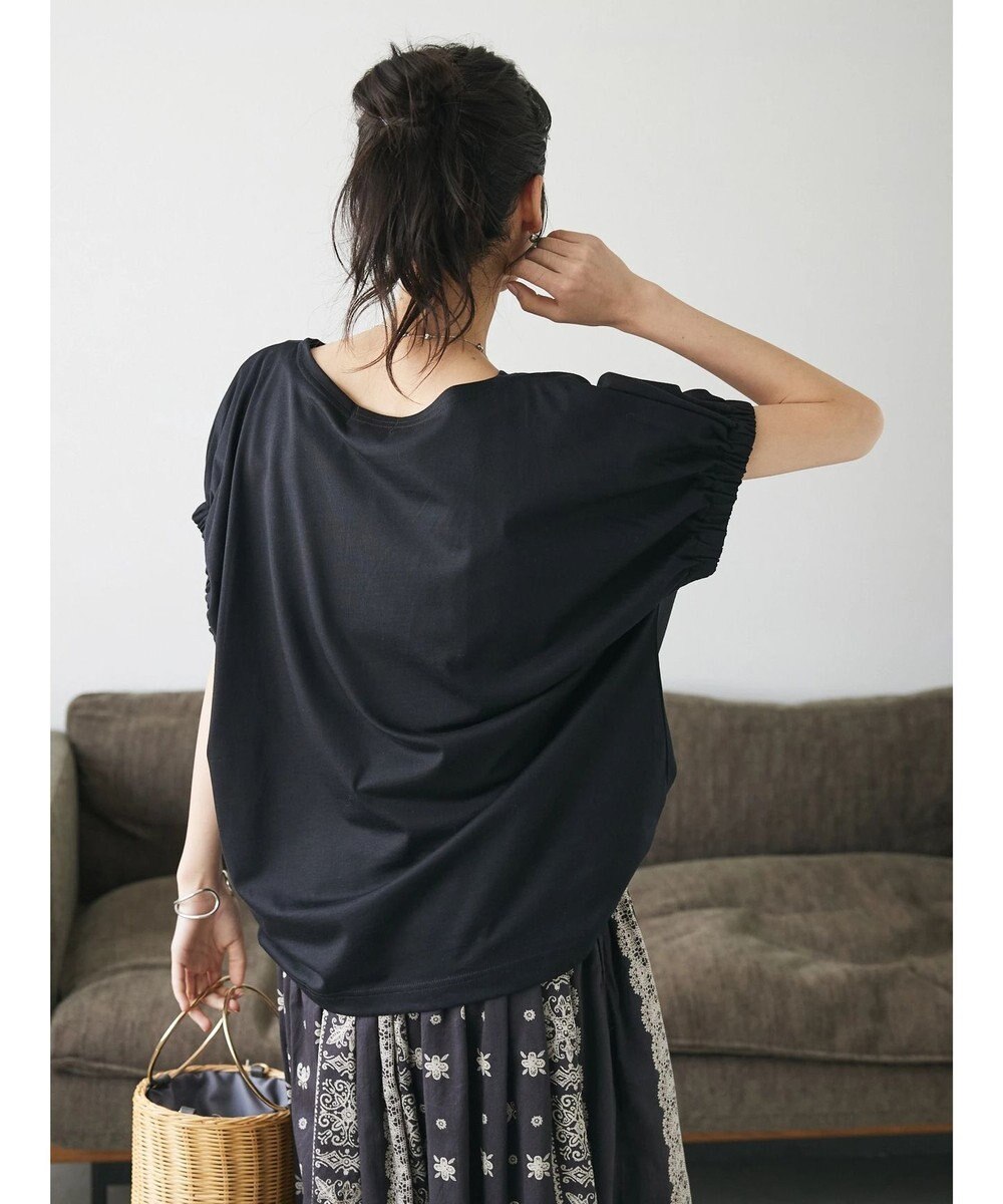 CRAFT STANDARD BOUTIQUE 【ＵＶカット】ギャザースリーブプルオーバー 