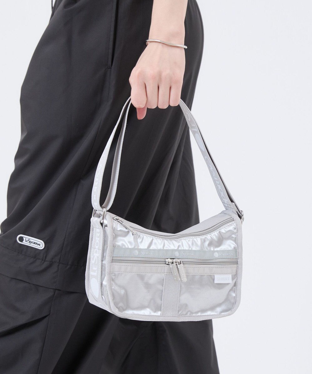 LeSportsac SMALL EVERYDAY BAG MH/ロゴジャガードシルバースナイデル 