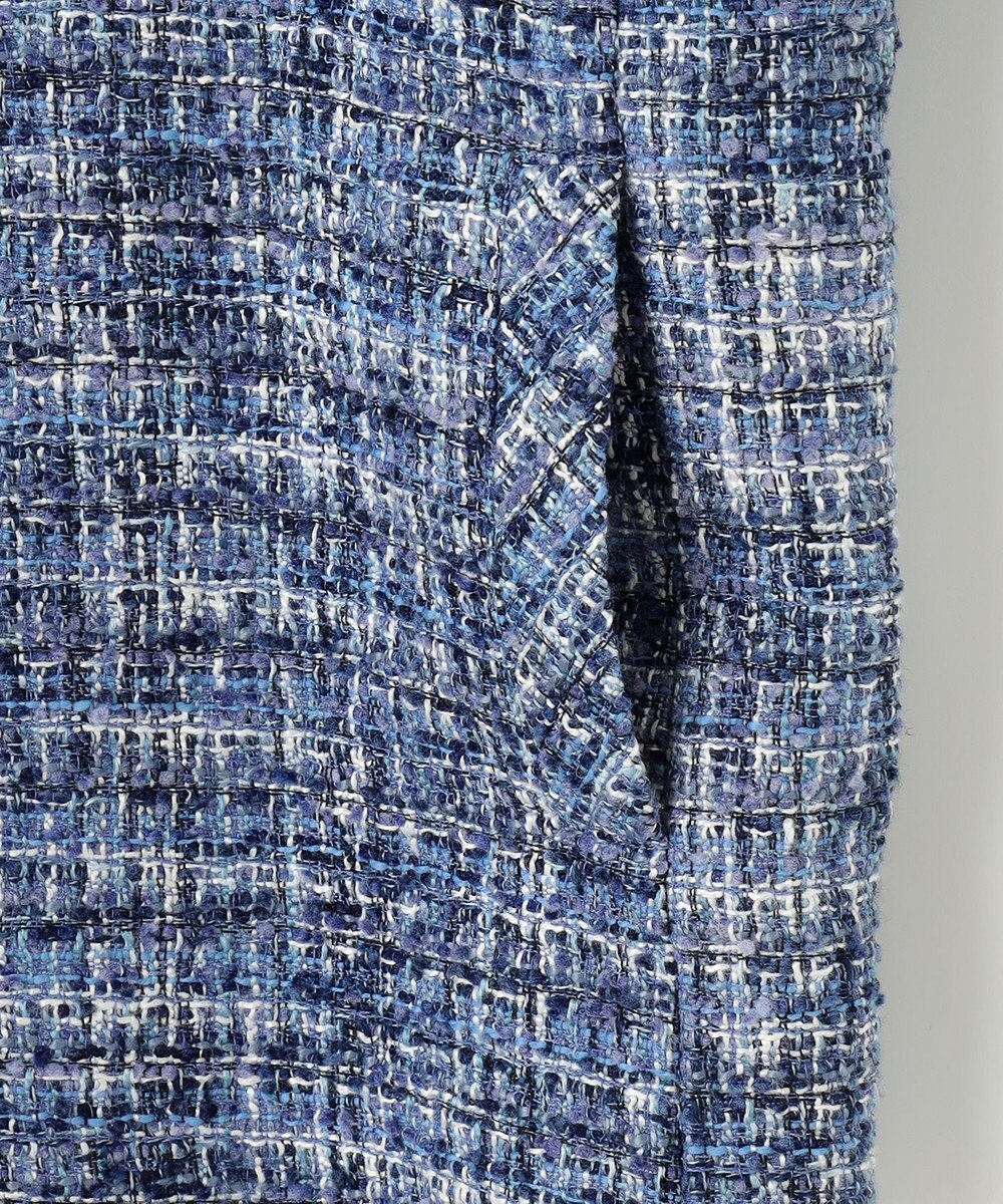 組曲 【KUMIKYOKU NAVY】マカロンツイード ジャケット 