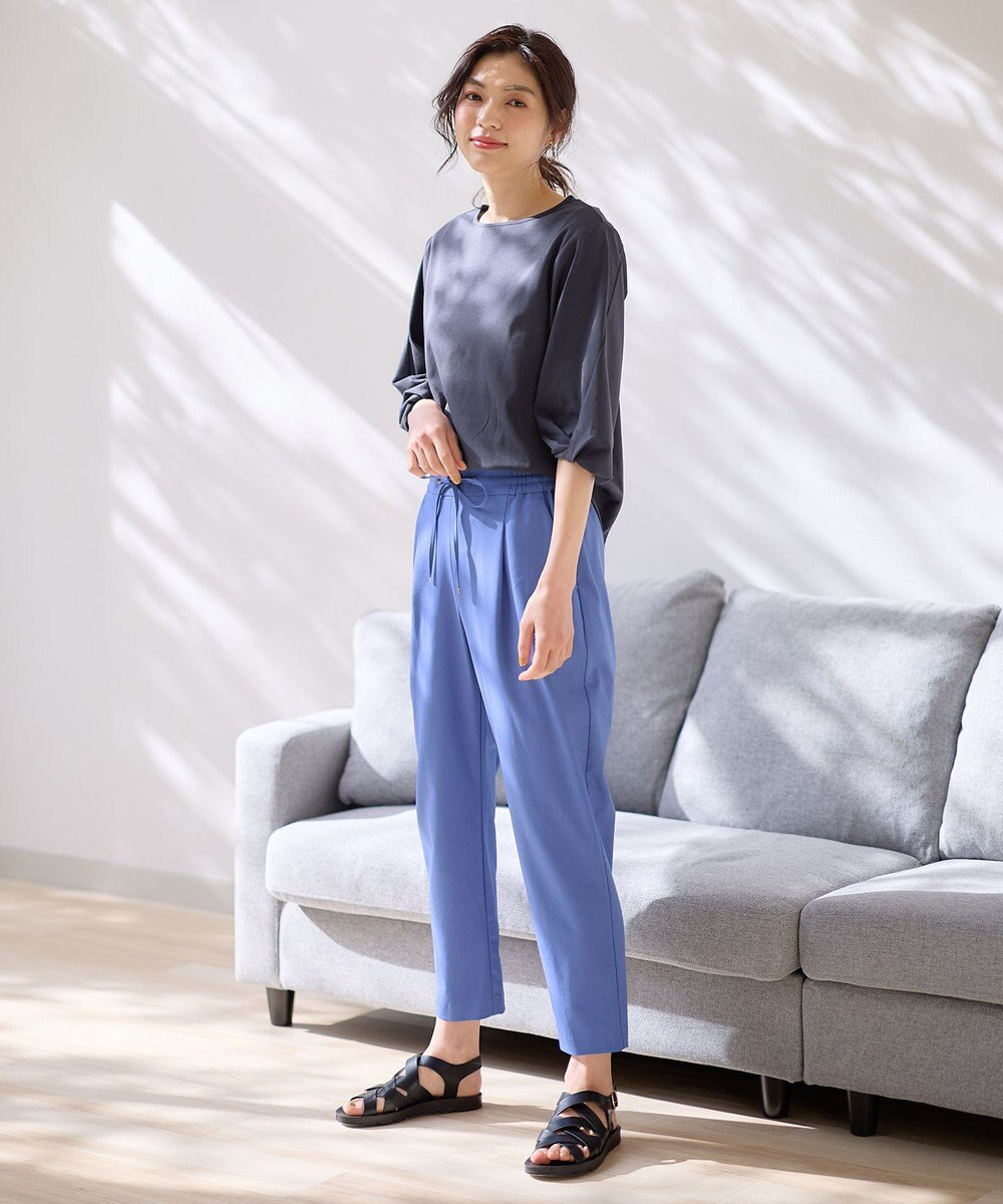 ANY 【WEB限定】シルケットスムース ツイストリーブプルオーバー 