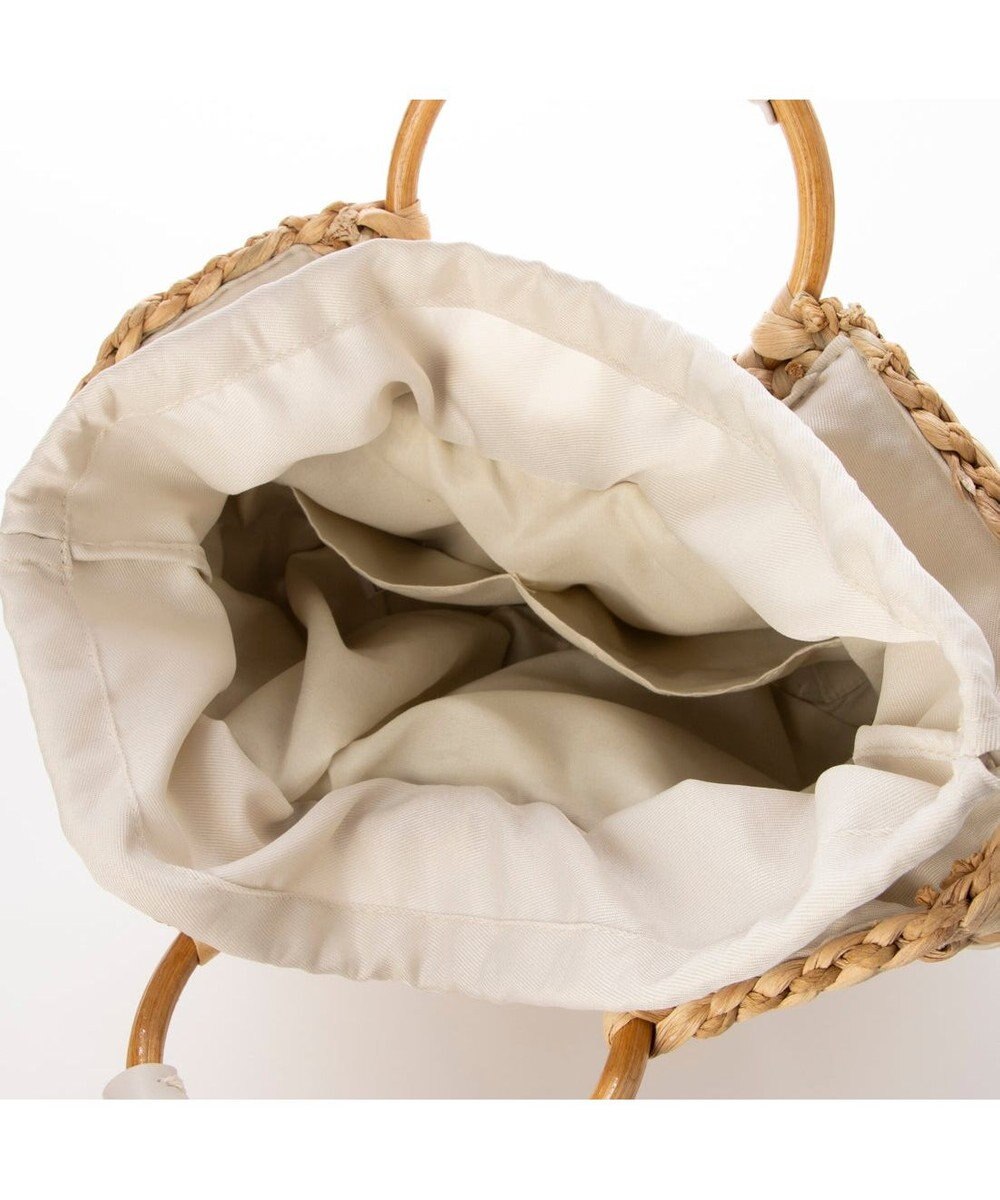 UNBILLION カシュカシュ cachecache / バンクワンコンビラウンドカゴバッグ 