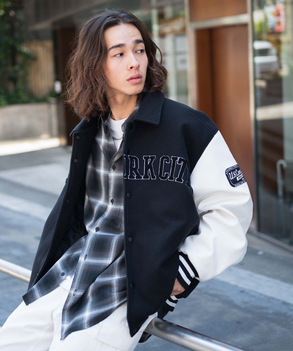 WEGO メルトンワッペンスタジャン 