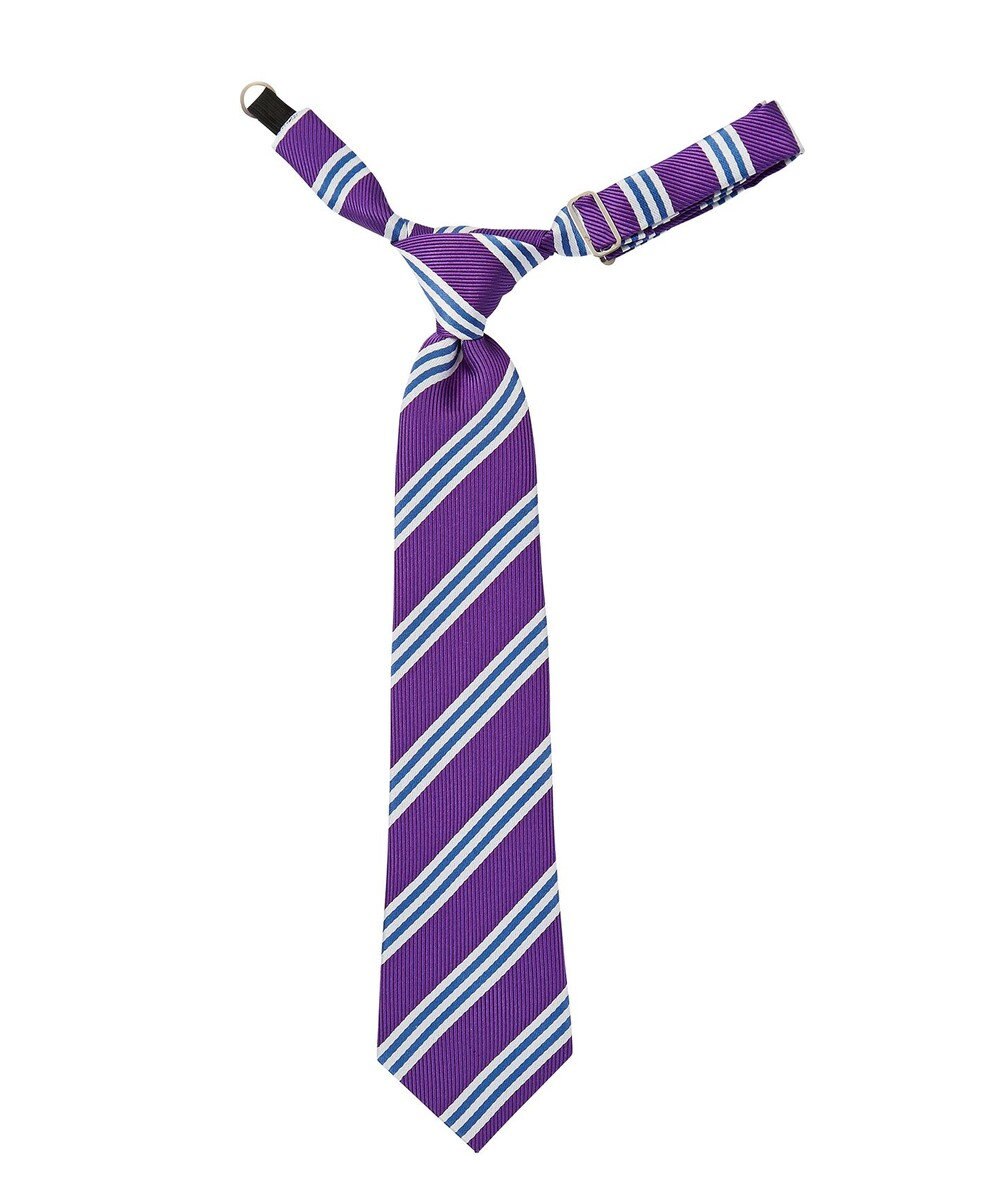 MIKI HOUSE HOT BISCUITS 【ミキハウス】 ストライプ柄ネクタイ 