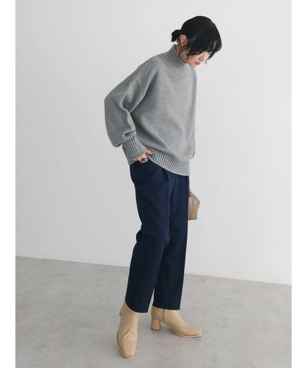 Green Parks 洗える　カノコ編みニットプルオーバー 