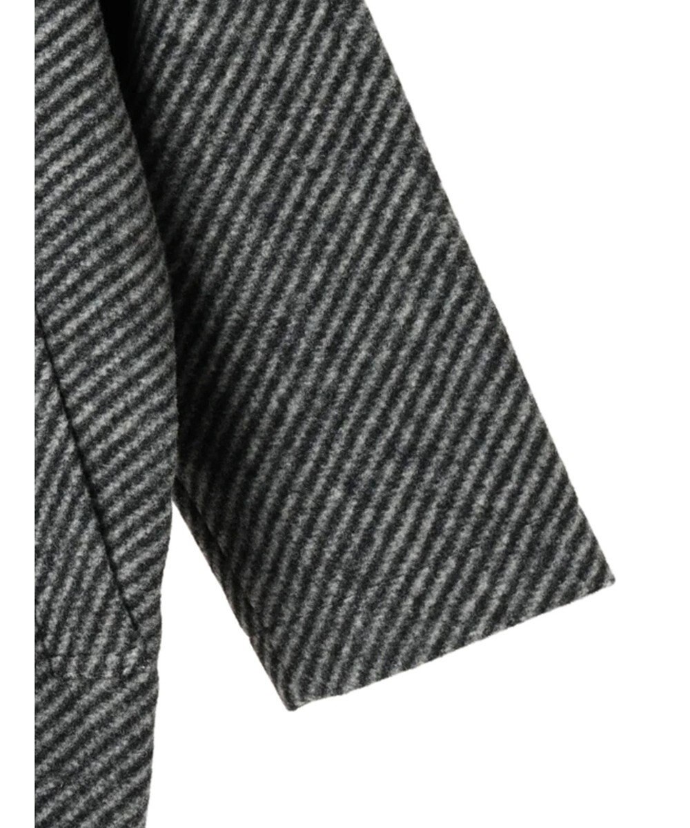 AMERICAN HOLIC ツイードライクコクーンミディコート 