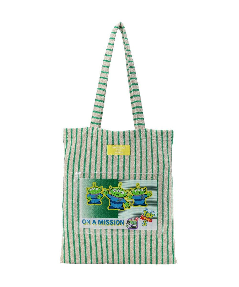 AMERICAN HOLIC 【TOY STORY 5】ストライプパイルトートBAG 