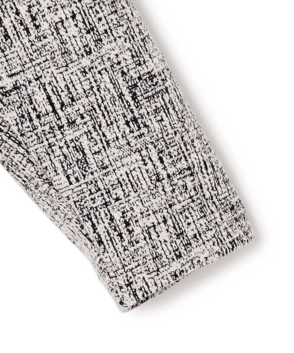 JOSEPH HOMME 【イージーケア】パフィーチェックジャージー　カーディガン 