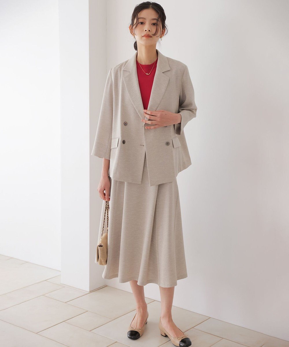 組曲 ライトリネンライク ジャケット 