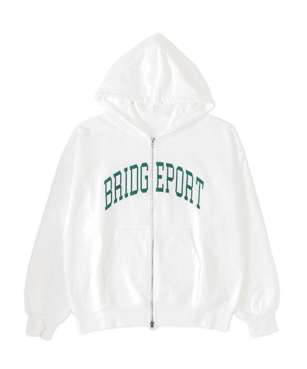 WEGO カレッジロゴビッグジップパーカー 