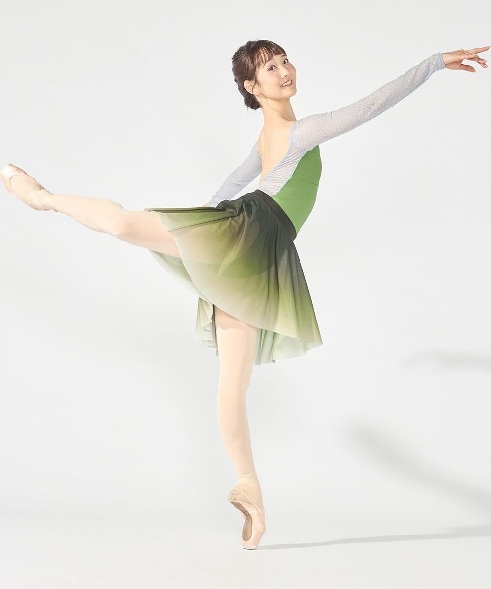 Chacott ロングスリーブレオタード 