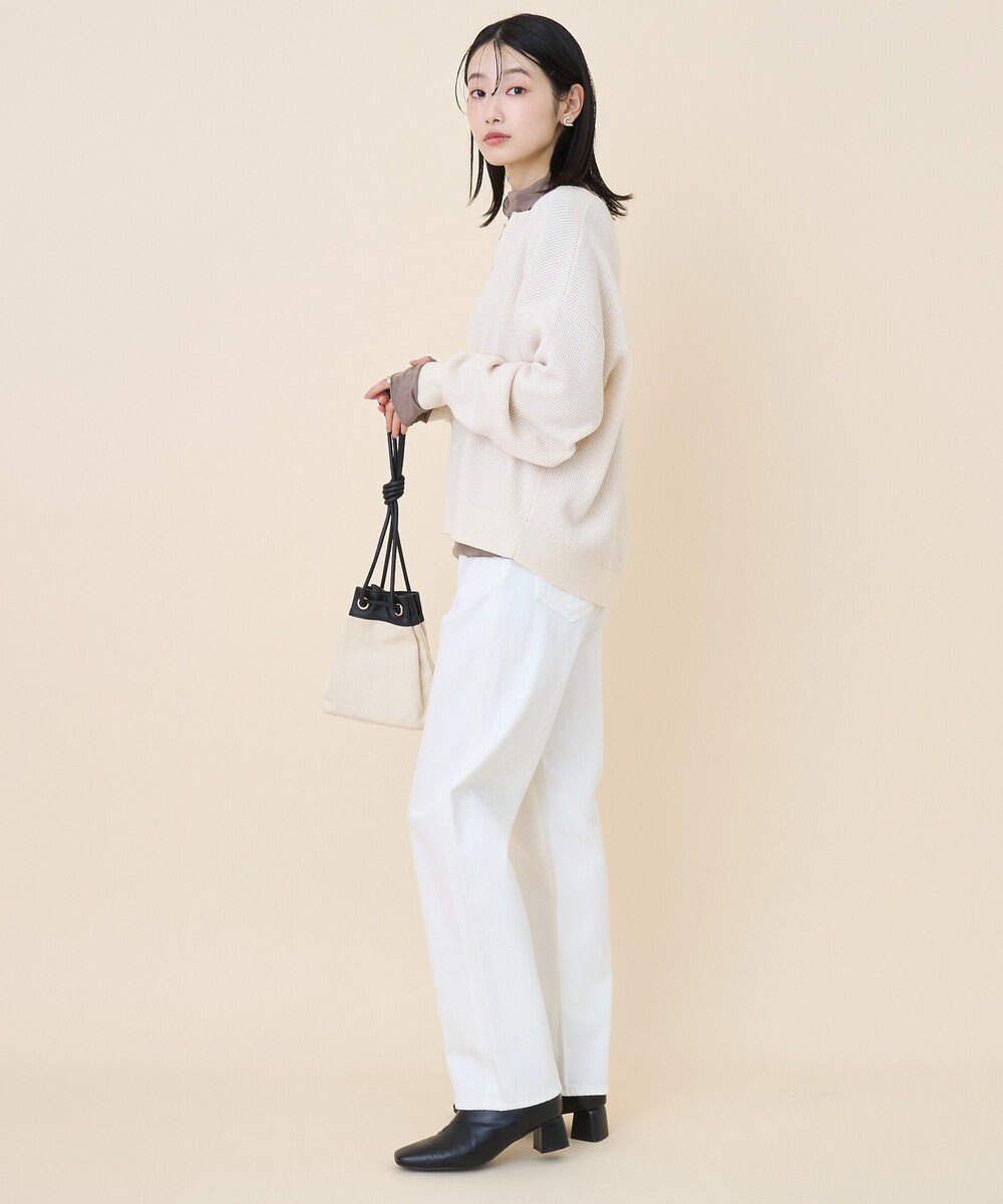 AMERICAN HOLIC ワッフルライクニットプルオーバー 