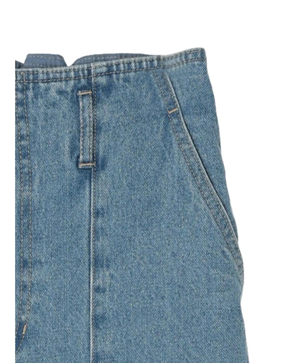 Green Parks ・ＥＬＥＮＣＡＲＥ　ＤＵＥ　バックスリットデニムパンツ 