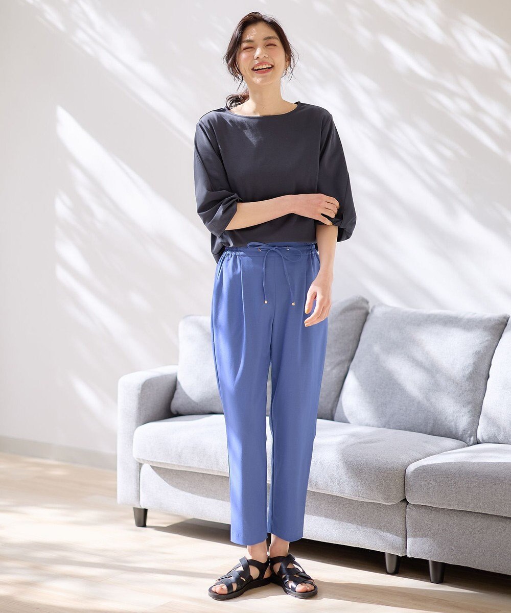 ANY 【WEB限定】シルケットスムース ツイストリーブプルオーバー 