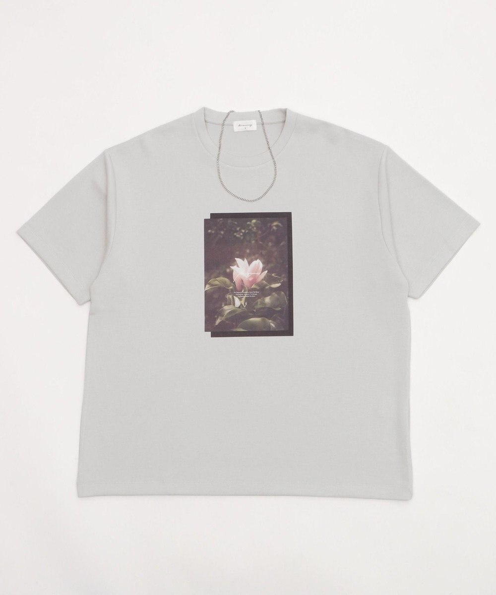 WEGO 【2点SET】アクセ付きフォトグラフィックT（SS） 