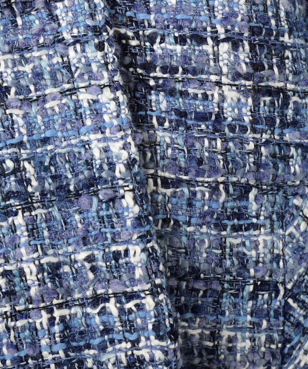 組曲 【KUMIKYOKU NAVY】マカロンツイード ジャケット 