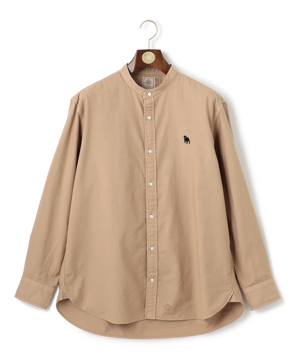 J.PRESS MEN 【KING SIZE】【大人気バックブル】バンドカラー オックスフォードガーメントダイシャツ 