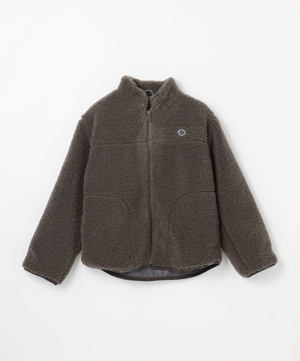 J.PRESS KIDS 【140-170cm】スタンドカラー ボア ブルゾン 