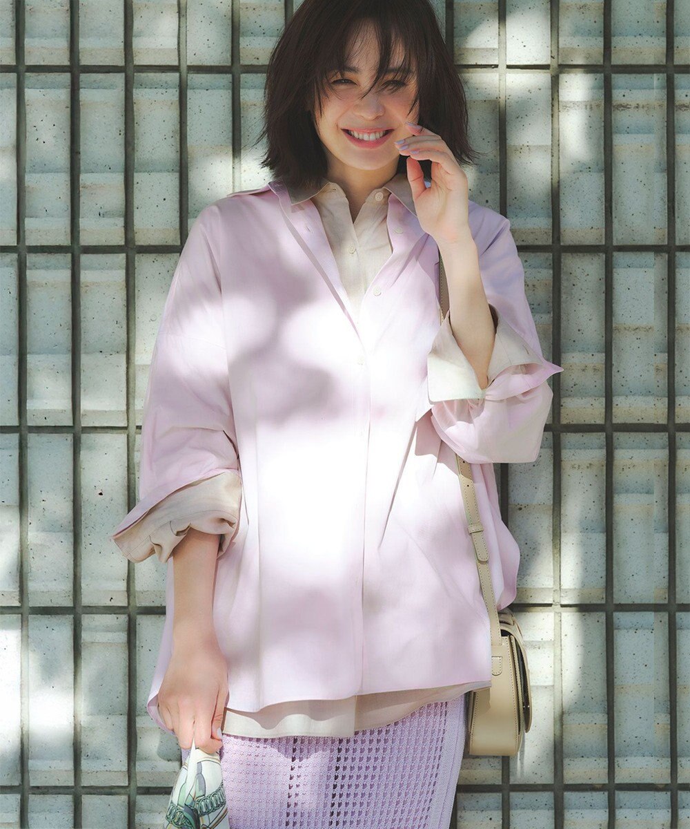 UNFILO 【WEB限定カラー】コットン オーバーシャツ 