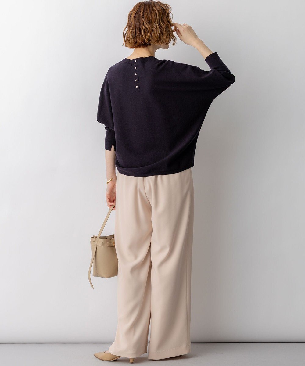 23区 L 【先行予約】ネオコンフォートストレッチ ドルマン ニット 