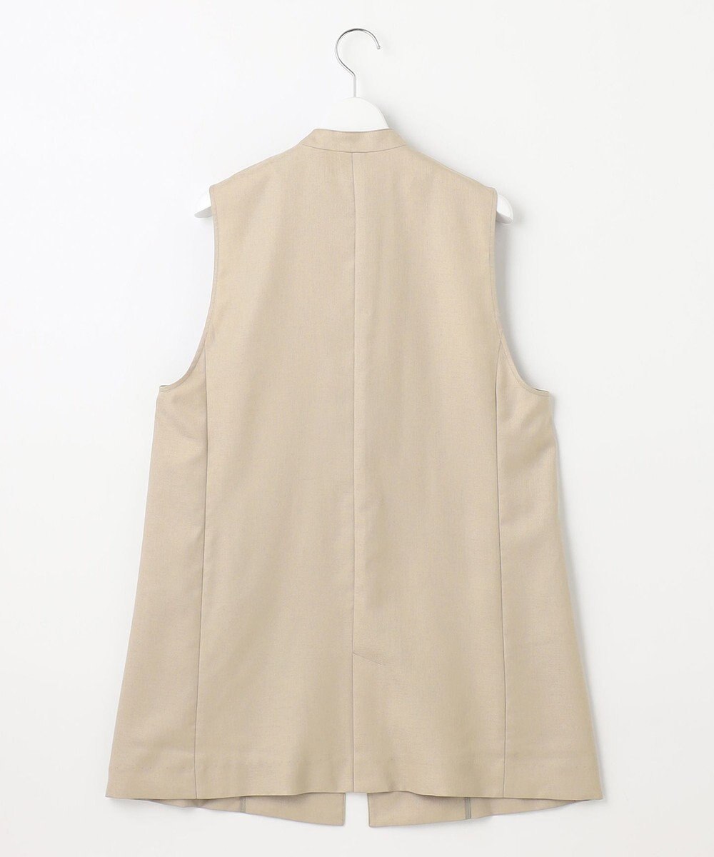 J.PRESS LADIES L 【セットアップ対応・洗える・UVケア・速乾】 OXIJEWELストレッチ ジレ 