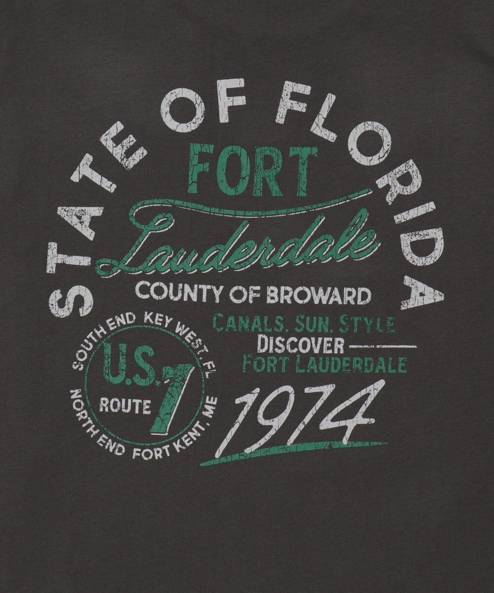 WEGO 【ユニセックス着用ITEM/MLサイズ展開】ヴィンテージライクグラフィックT（LS） 