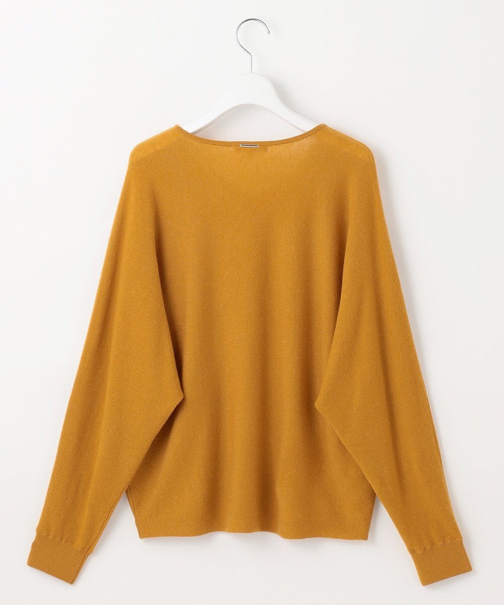 自由区 L 【カタログ掲載】ファインウールカシミヤドルマンシルエット ニット 