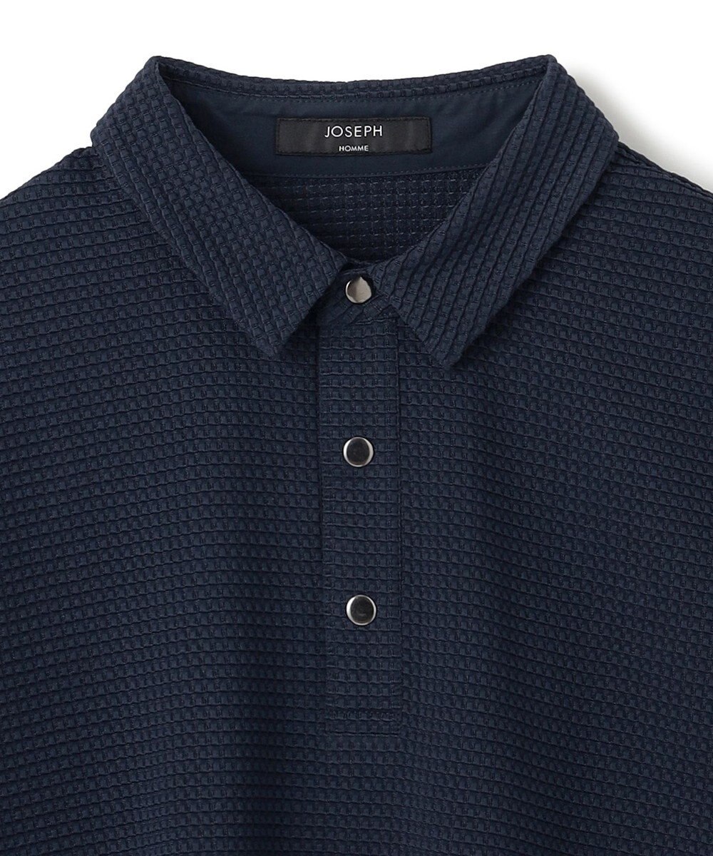 JOSEPH HOMME 新型【オリジナル素材/シワになりにくい】ライトタックジャージー　ポロシャツ 
