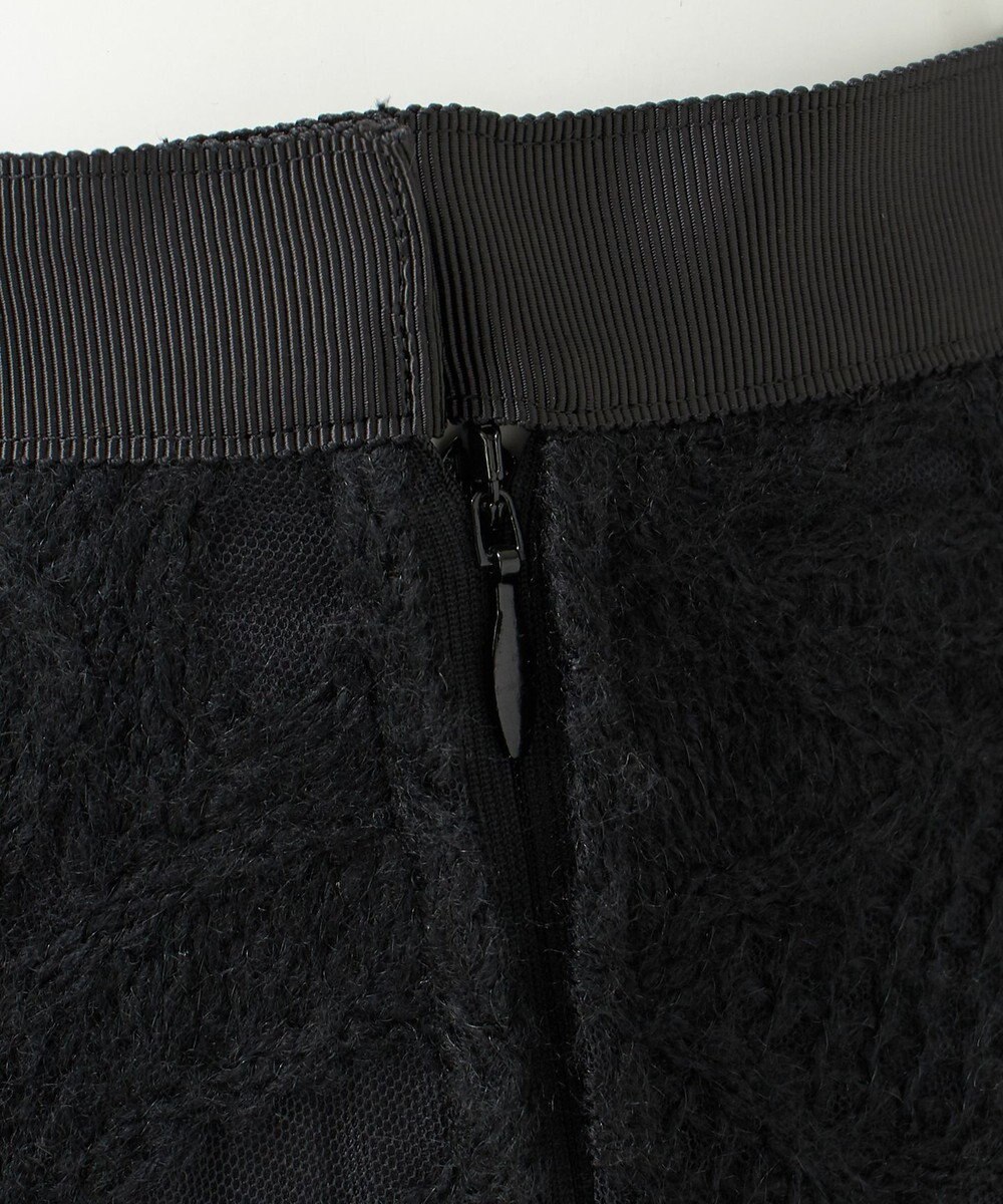 23区 【GOLD LABEL】チュールヘアリーエンブロイダリー スカート 