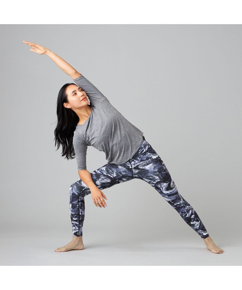 Chacott Chacott BALANCE ドライストレッチデザインTシャツ 