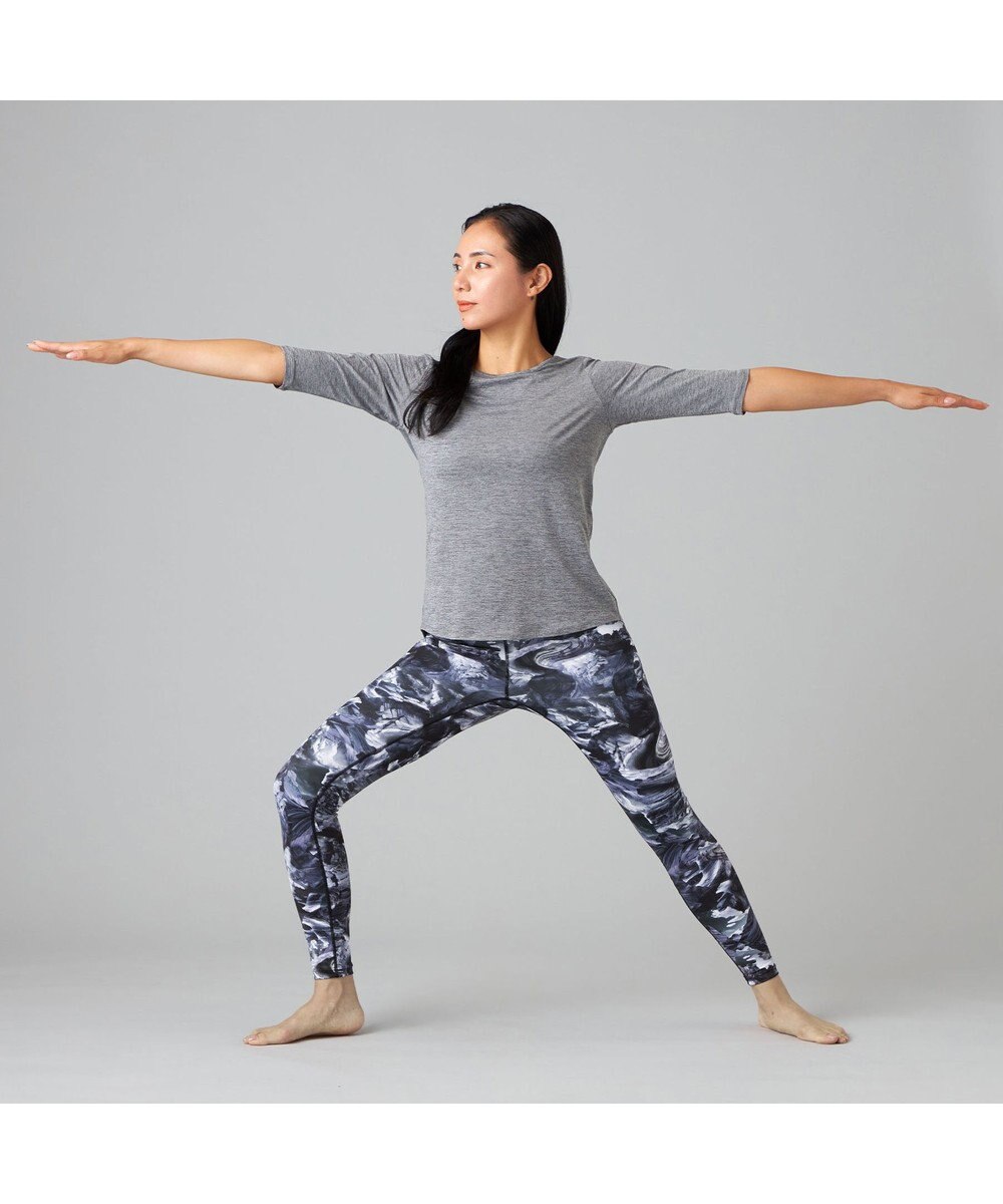 Chacott Chacott BALANCE ドライストレッチデザインTシャツ 