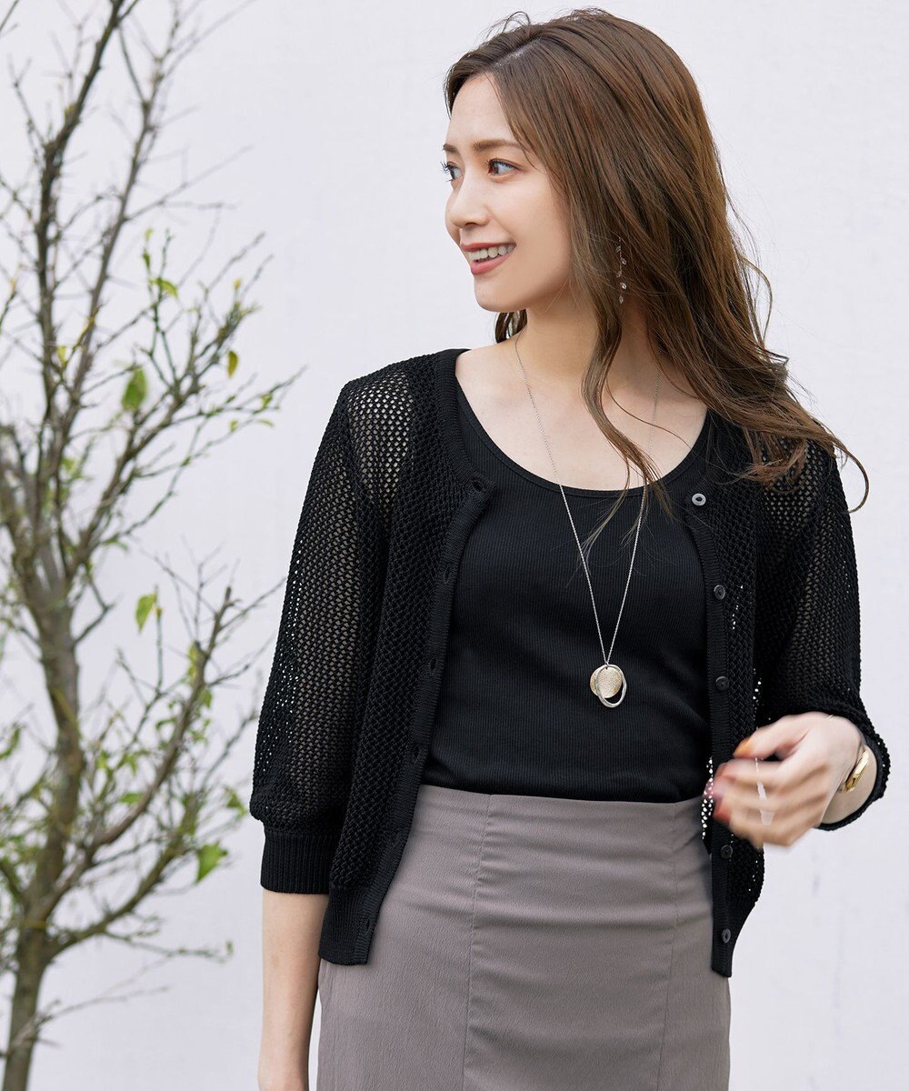 Tiaclasse 【安田美沙子さん着用・日本製】プレートリングネックレス 