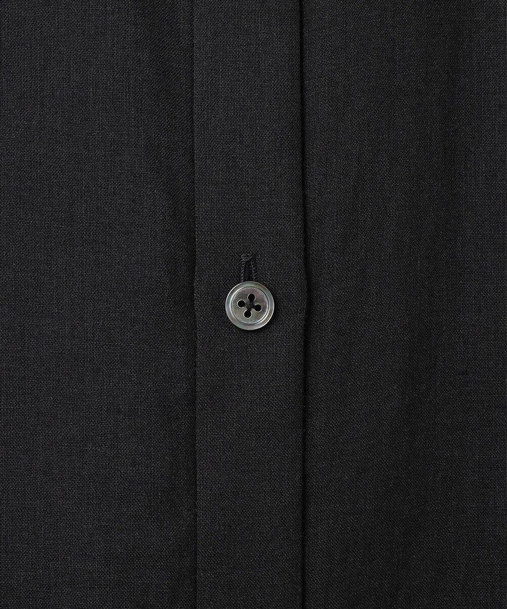 自由区 【カタログ掲載・WEB限定・接触冷感・洗える】シアーラミーローンシャツ ワンピース 