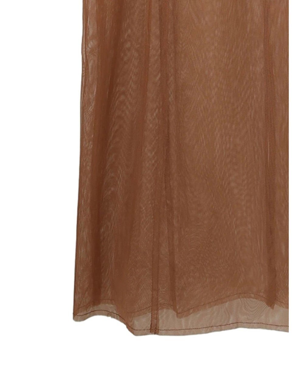 Green Parks ・ＥＬＥＮＣＡＲＥ　ＤＵＥ　チュールドロストキャミワンピ 