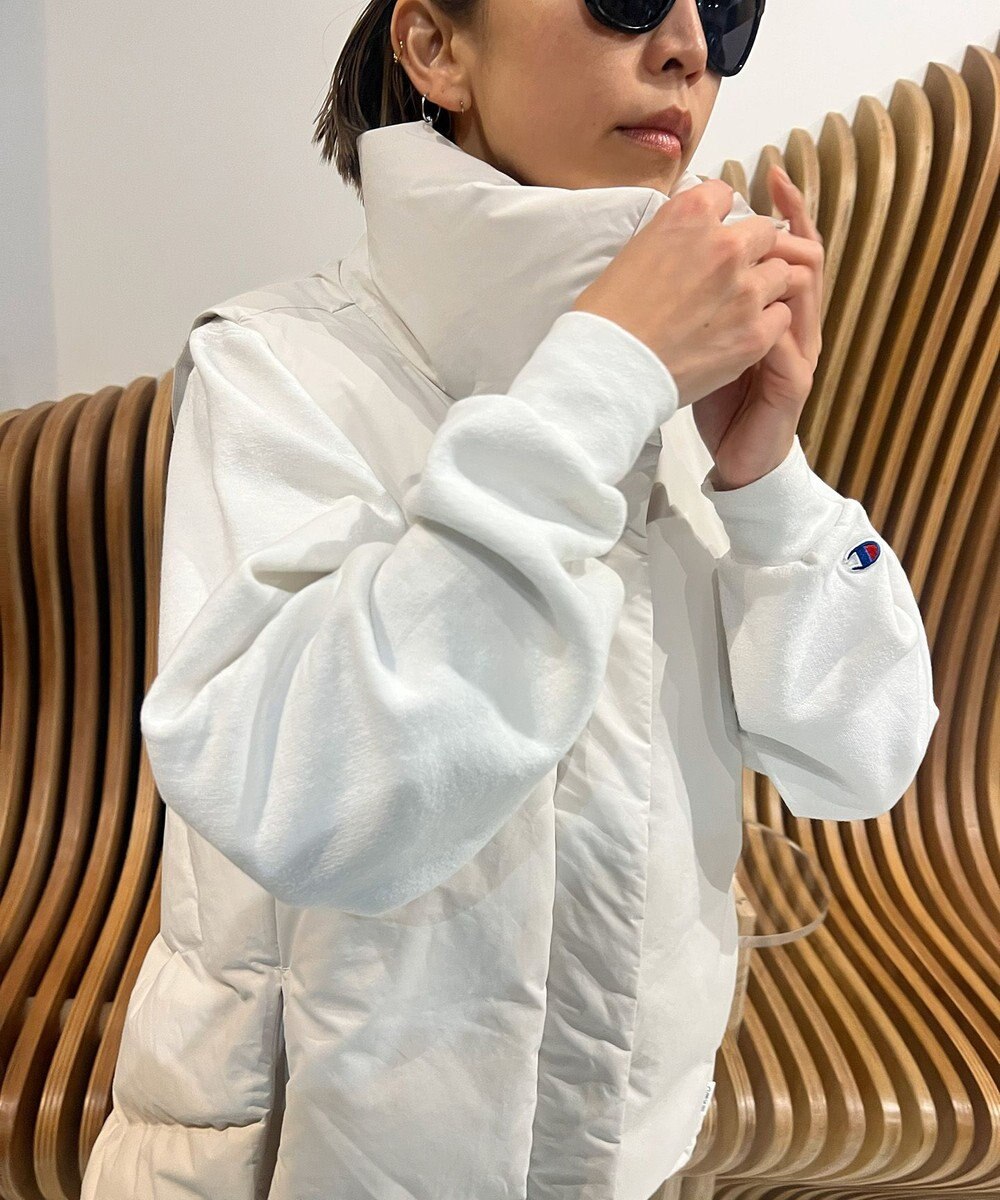 KWD 【日本製/高品質ダウン】STAND COLLAR DOWN VEST ダウンベスト 