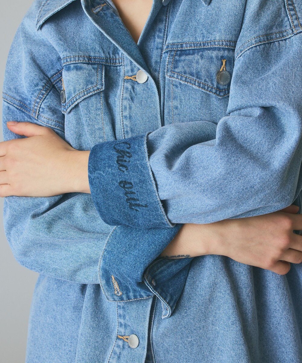 GRACE CONTINENTAL デニムシャツジャケット 