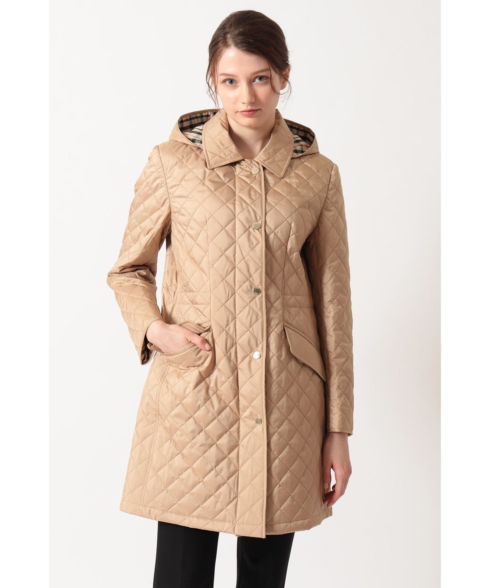 DAKS ライトウェイト キルティングコート 