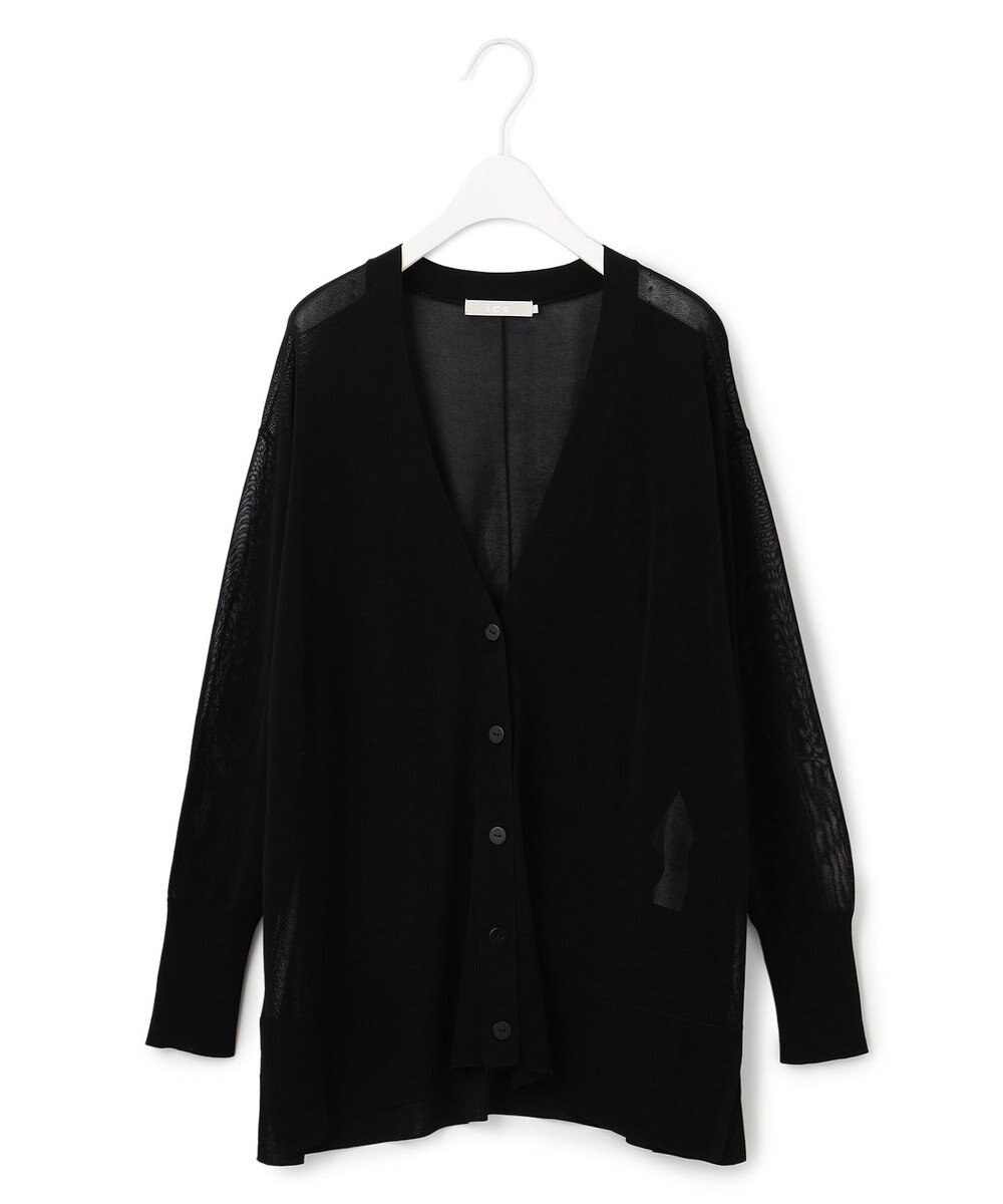 ICB 【洗える】 ドライシンセティックハイゲージ カーディガン 