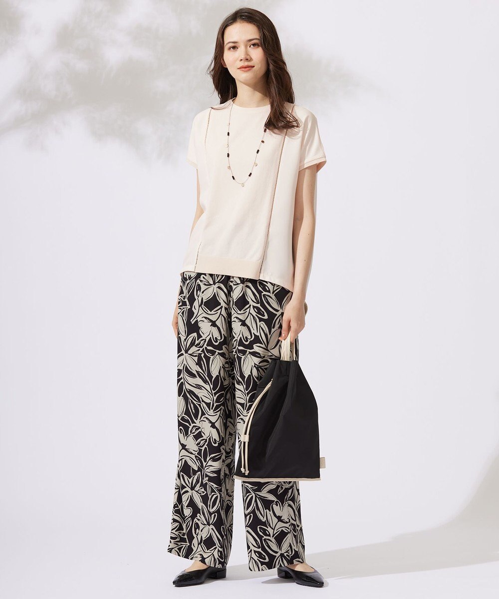 自由区 ナイロン巾着サブトート バッグ 