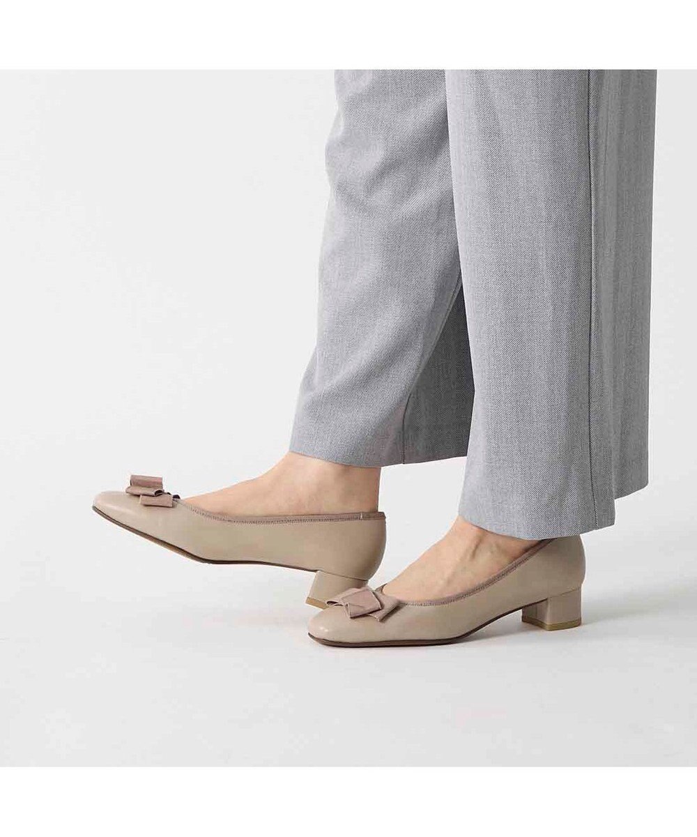 Riz raffinee <Riz raffinee>スクエアトゥリボンパンプス 