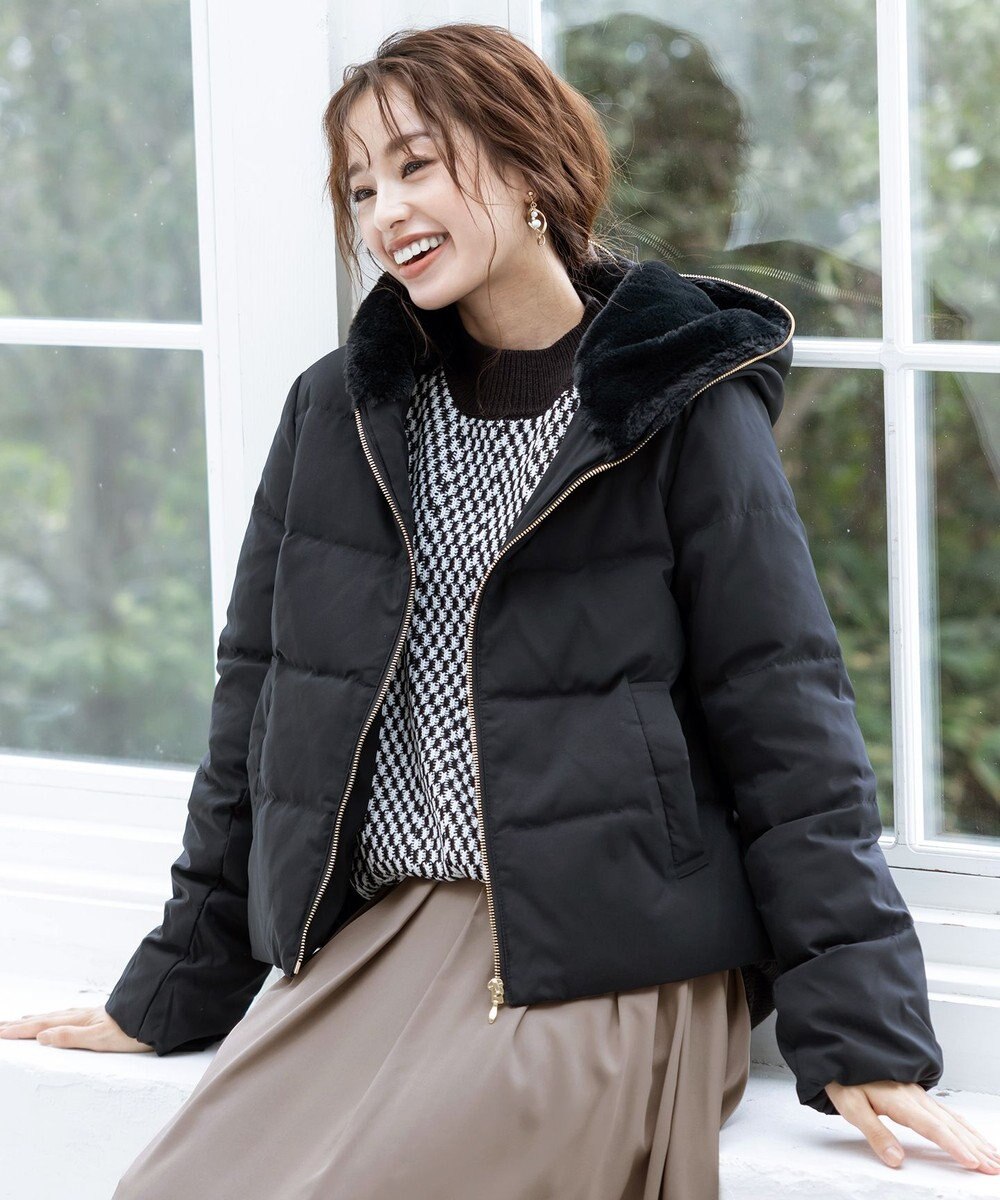 Tiaclasse 【洗える】ジャガード柄プルオーバーニットトップス 