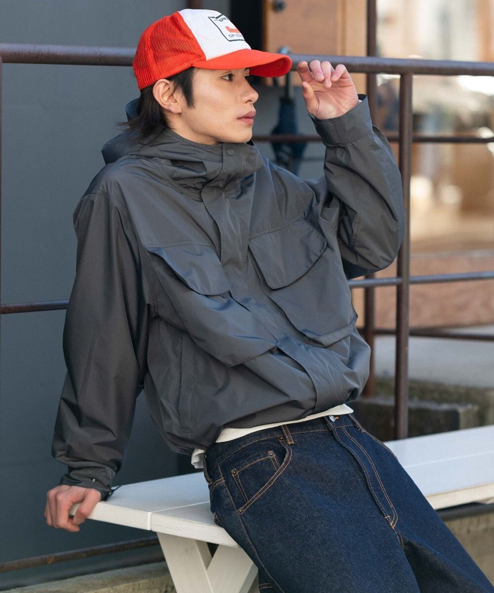 WEGO 【ユニセックス着用ITEM/アウトドア】フードシェルブルゾン 