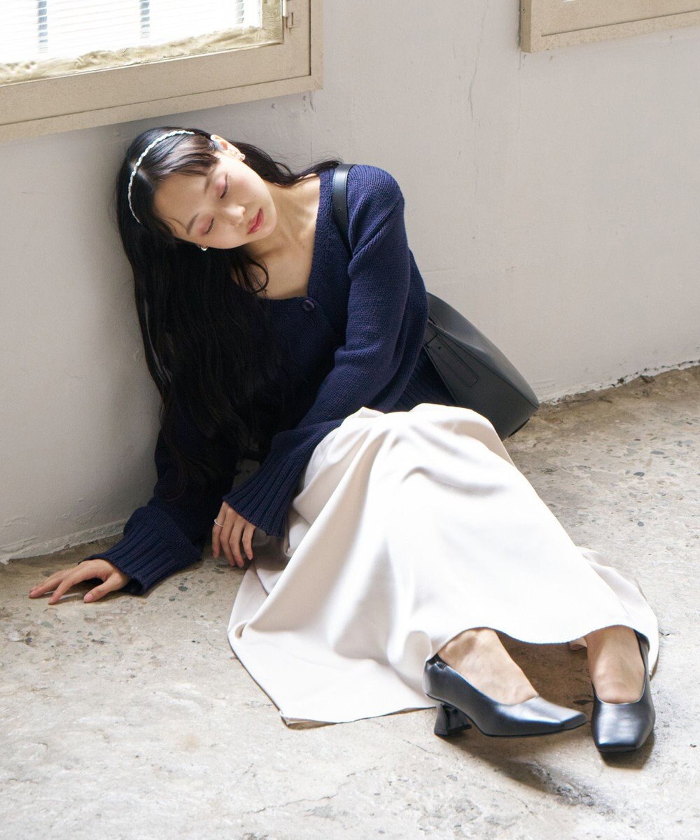 INTER-CHAUSSURES 【CHRISTIAN VILLA】ミディアムサイズレザーホーボーバッグ 