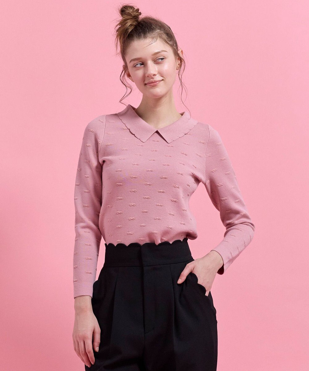 TOCCA 【chayさん着用】RIBBON BLOOM プルオーバー 