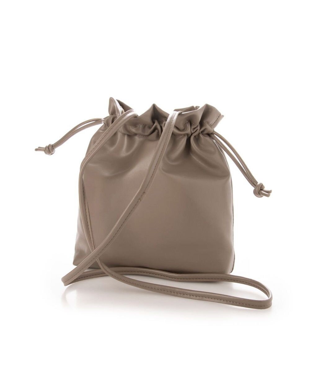 UNBILLION cachecache ギンガムチェックトート付き巾着ショルダー 