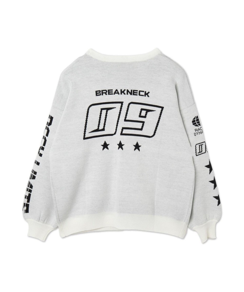 WEGO スポーツグラフィックジャガードニット 