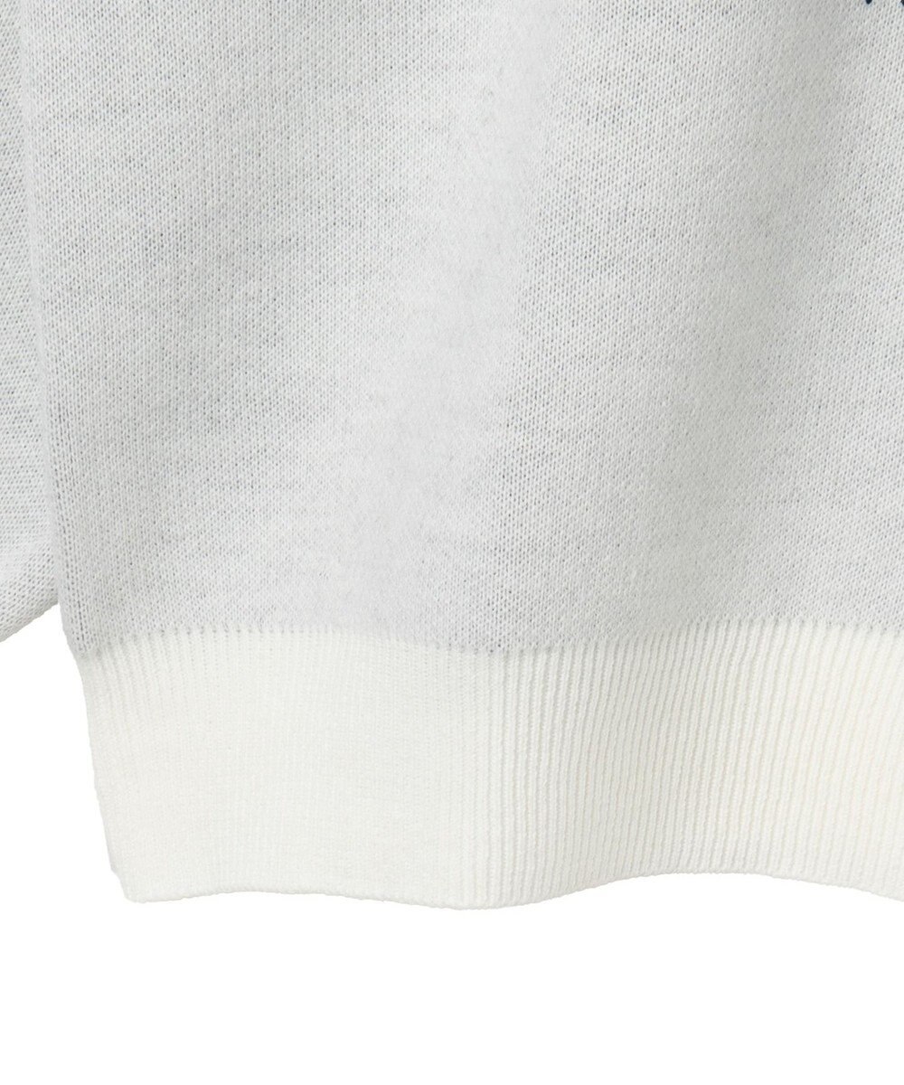 WEGO スポーツグラフィックジャガードニット 