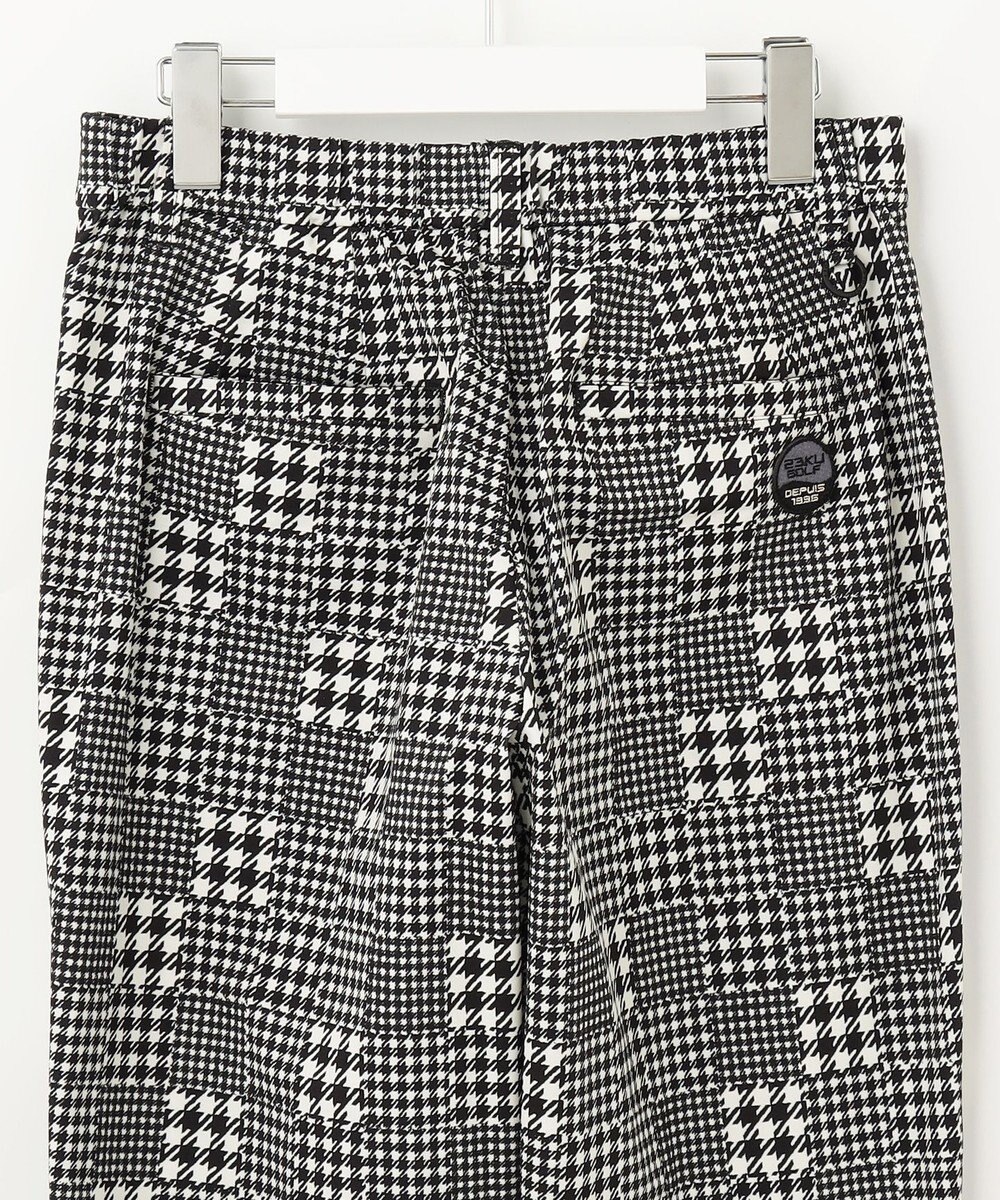 23区GOLF フレンチシックなスタイリングに！【WOMEN】チェック柄 テーパードパンツ 