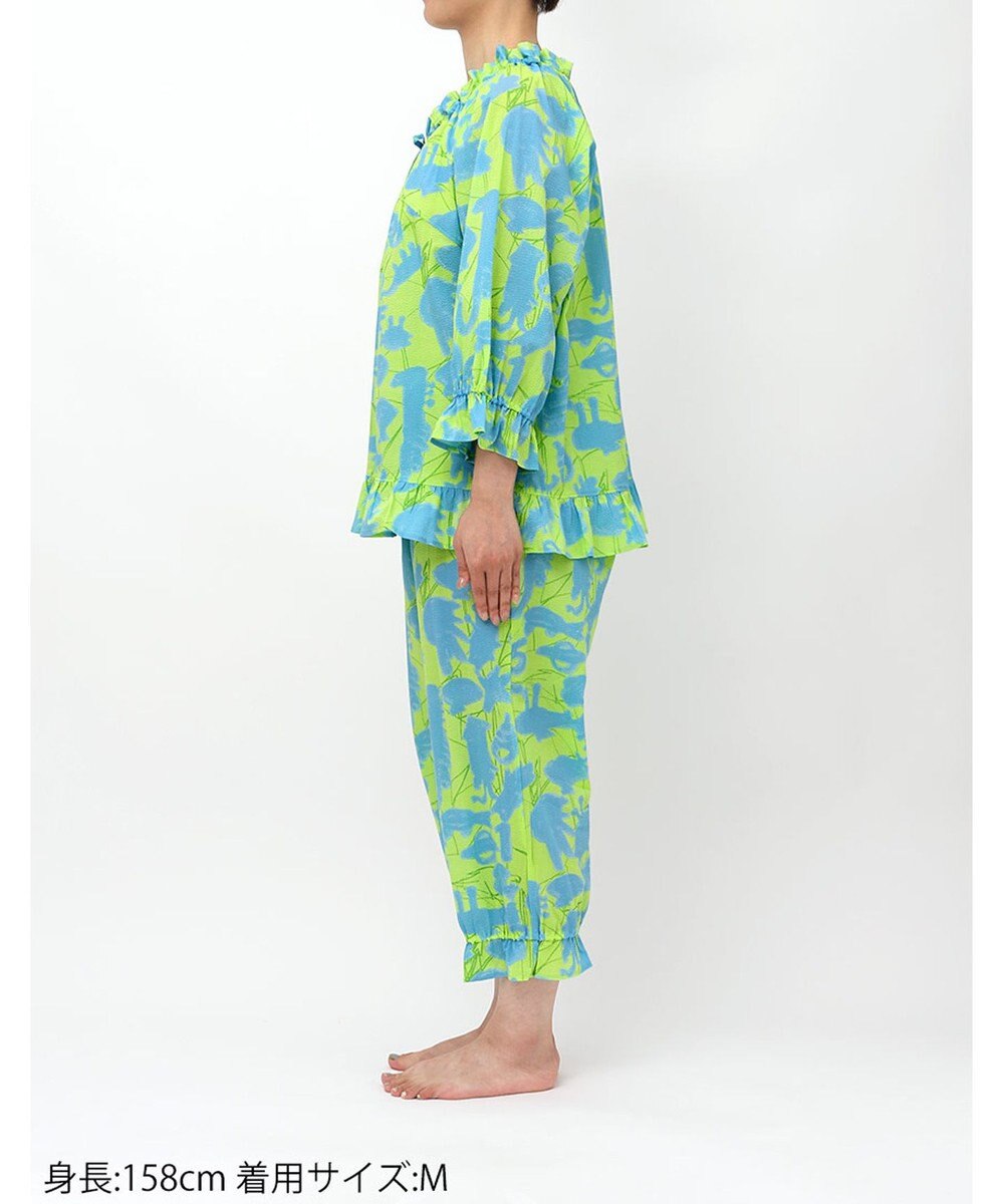 tsumori chisato SLEEP ツモリチサト パジャマ 綿100%(本体) ローン素材 8分袖 長袖 8分丈 レディース UDT211 /ワコール 