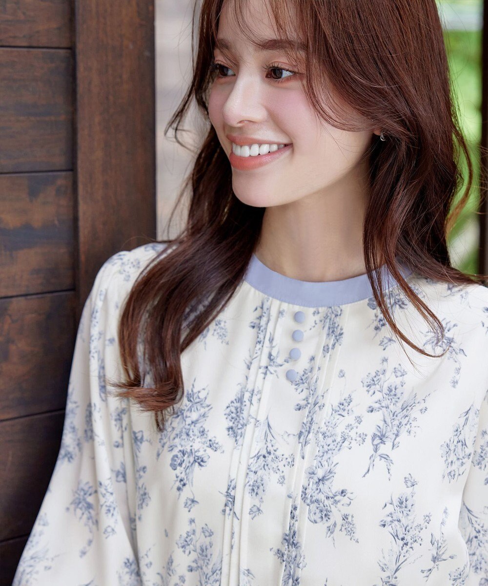 Tiaclasse L 【洗える】トワルドジュイ配色ワンピース 